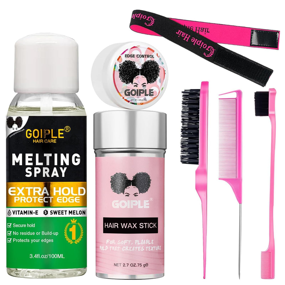 WOZUTUNT Lace Melting Spray ensemble complet pour une tenue naturelle sans colle