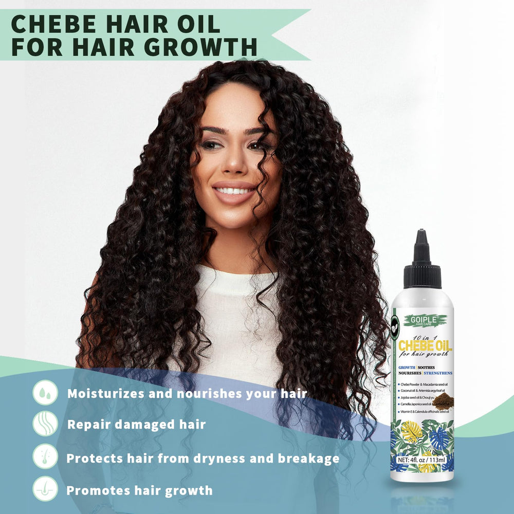 WOZUTUNT Chebe huile composition macadamia : huile nourrissante pour vos longueurs.