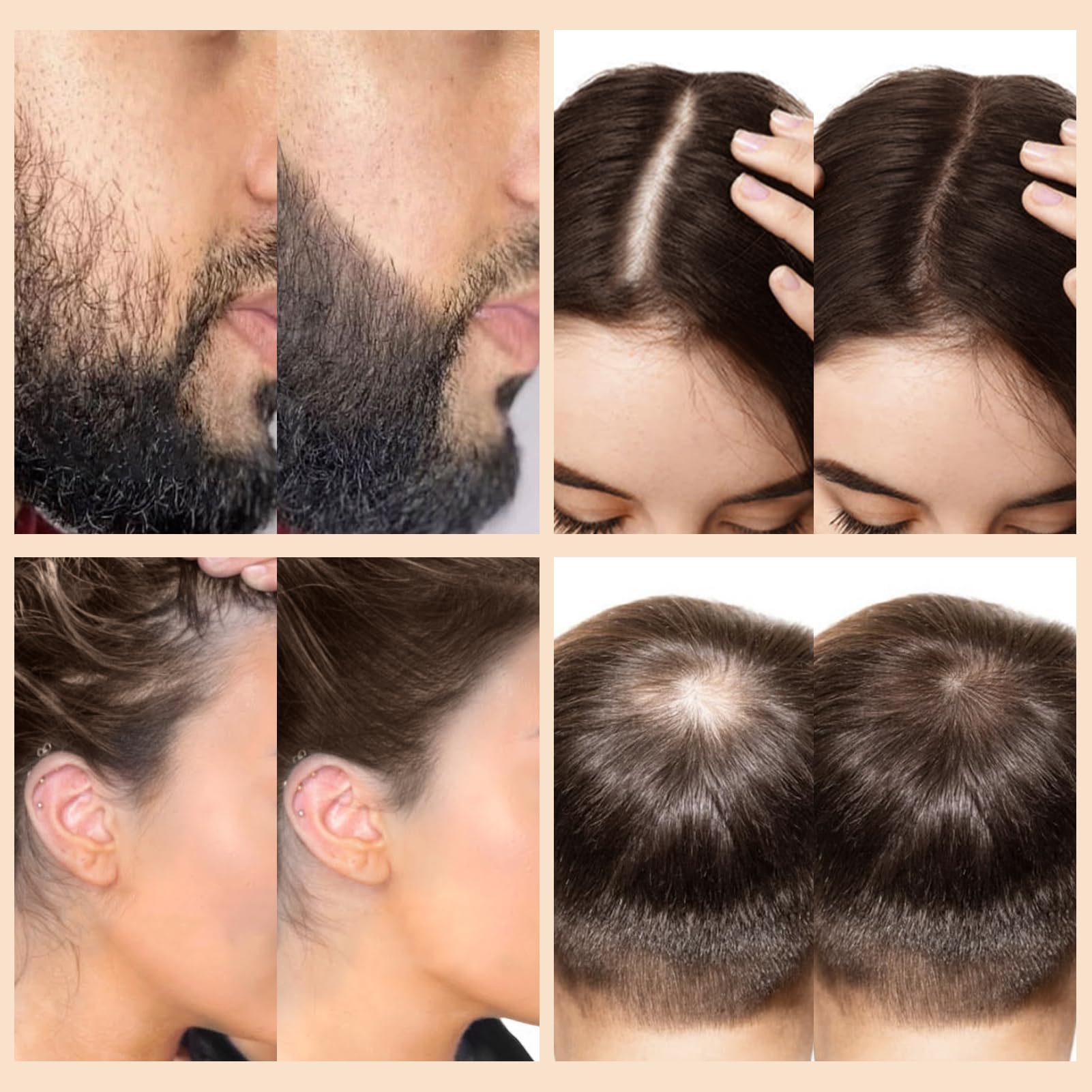 Finition naturelle et look professionnel avec les fibres WOZUTUNT.