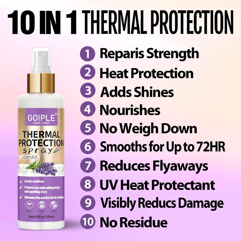 WOZUTUNT spray léger dompte les frisottis et apporte du volume naturel.