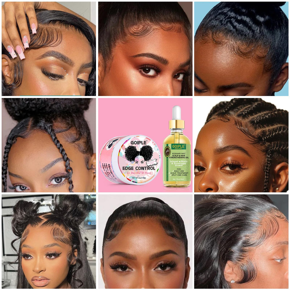WOZUTUNT kit coiffure complet, tout-en-un pour une routine durable.