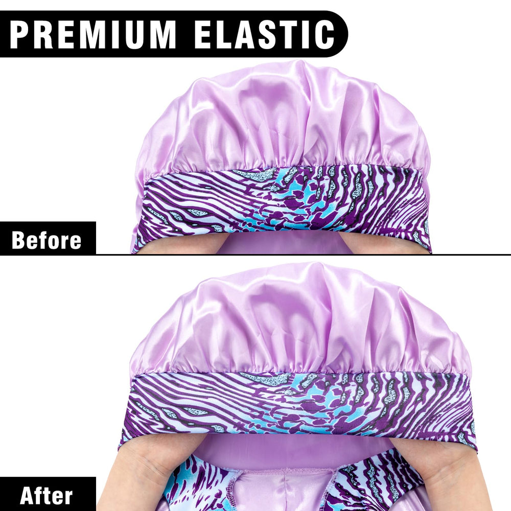 Facilité d'utilisation du bonnet WOZUTUNT pendant la douche.