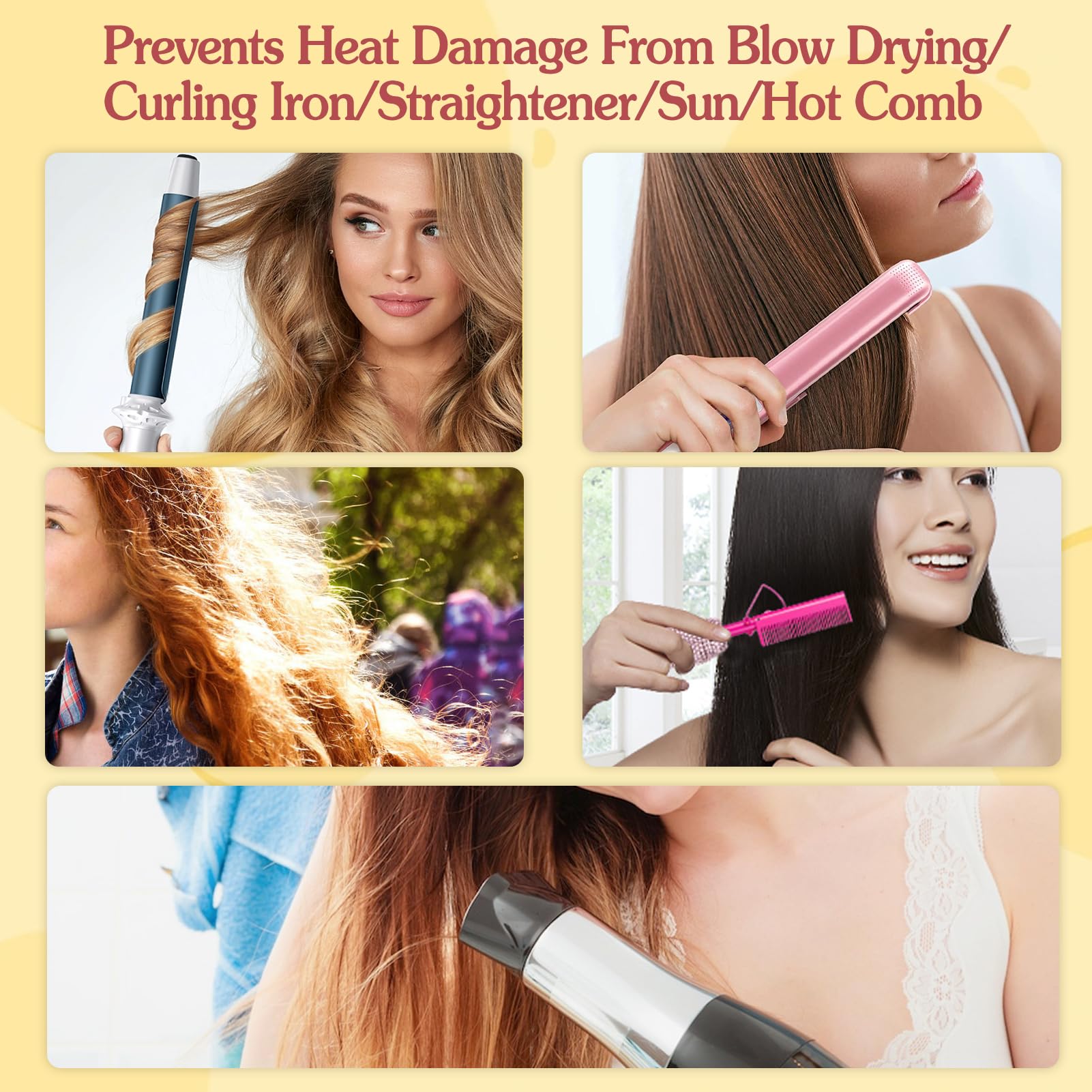 WOZUTUNT fragrance délicate qui dure longtemps sur les cheveux