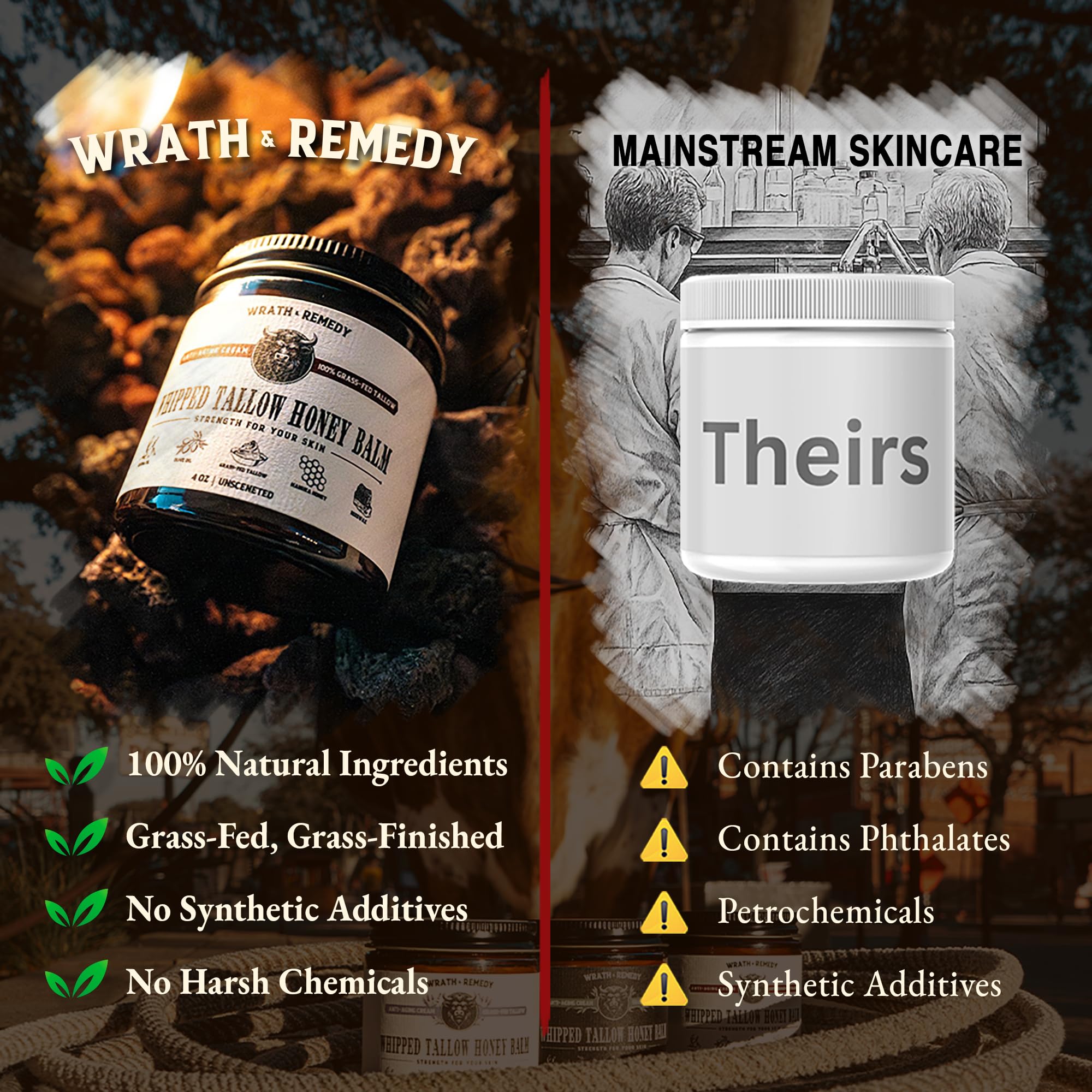Pour peau sensible et irritée sans parfum Wrath & Remedy