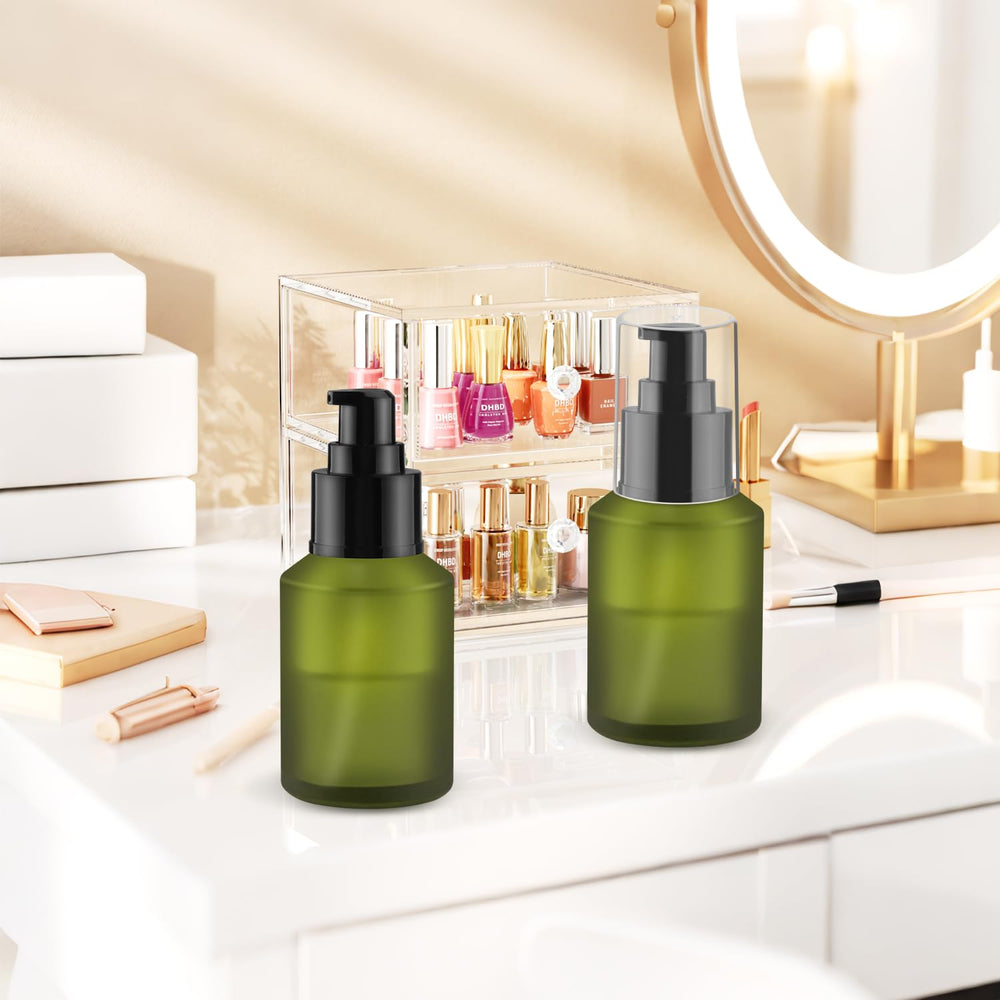 Kit Wresty portable de bouteilles en verre, prêt pour soins quotidiens.