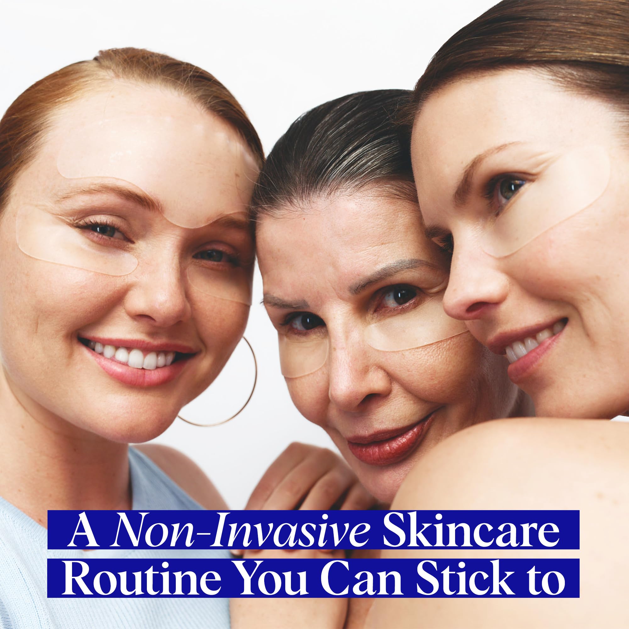 Patch Wrinkles Schminkles en silicone, entretien simple et réutilisable.