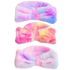 WSYUB bandeau spa visage avec imprimé dégradé et absorption efficace