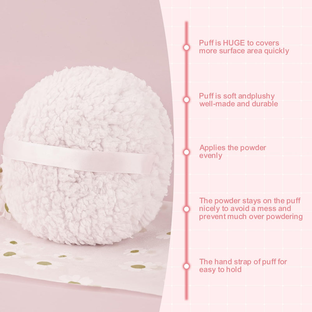 WSYUB puff capte poudre: absorption efficace et application précise.