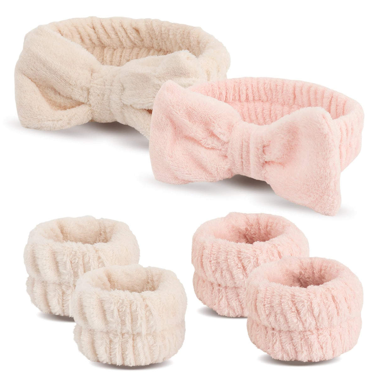 WSYUB Bandeau Spa Visage: maintient les cheveux lors du nettoyage.