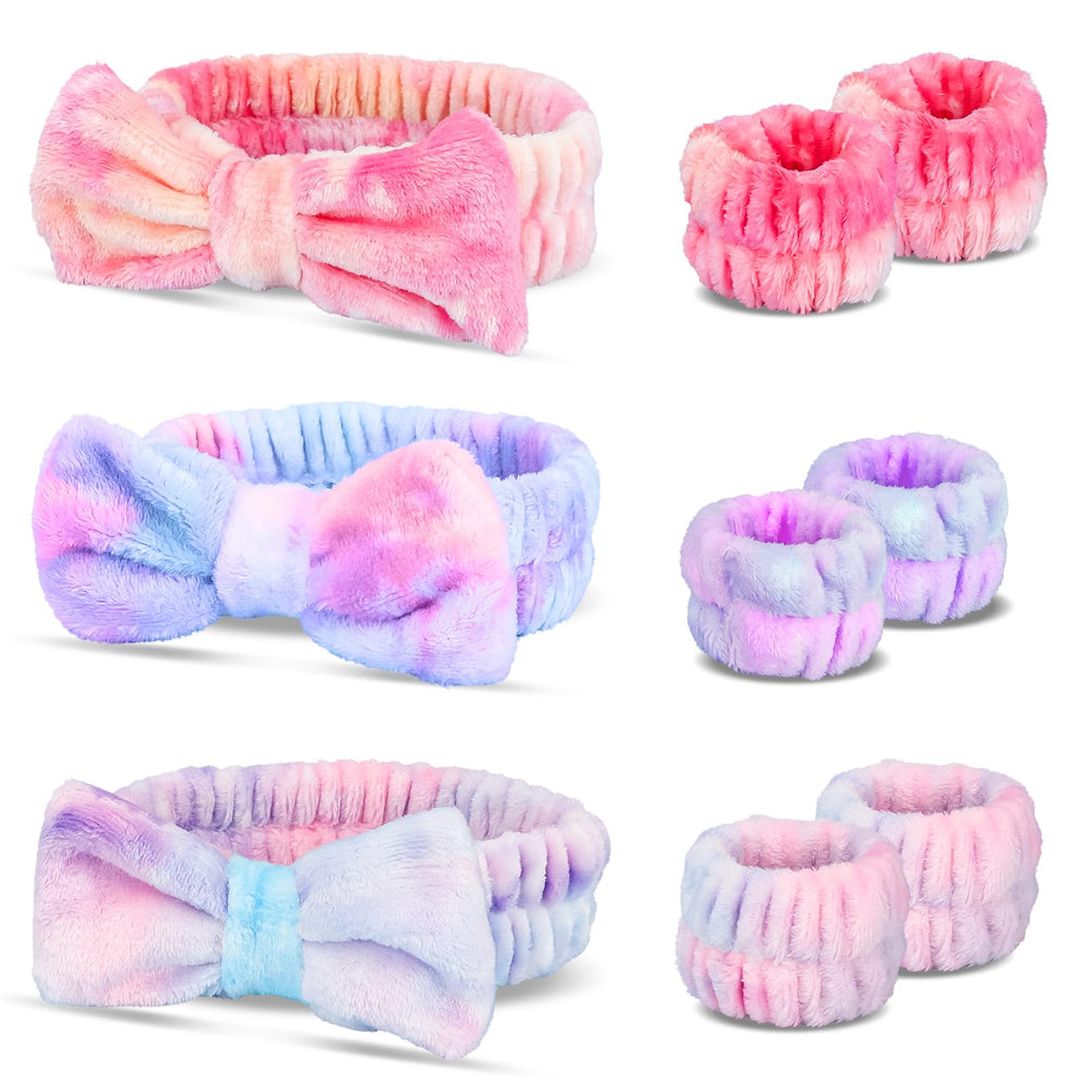 WSYUB bandeau visage ensemble pour garder les cheveux hors du visage pendant le soin.