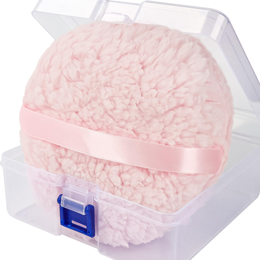WSYUB Bouffant poudre 6 pouces rose, application rapide et homogène