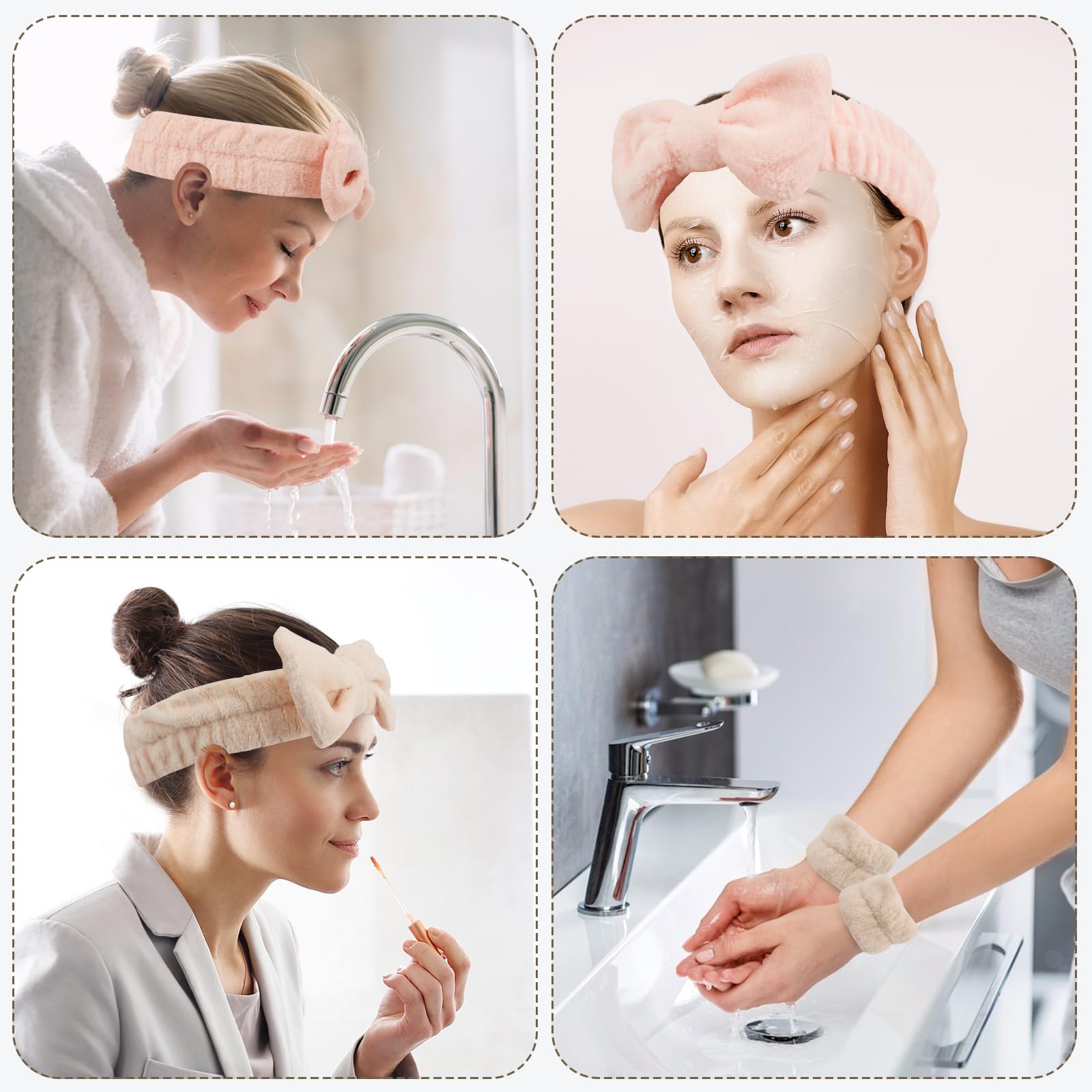 WSYUB Ensemble 6 Pièces: kit polyvalent pour routine beauté.