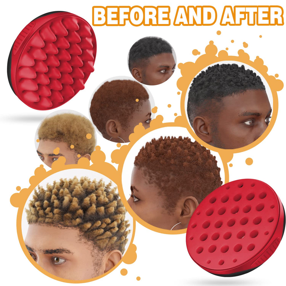 Brosse double-face WTTORDE pour différentes longueurs et textures.