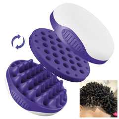 Brosse silicone WTTORDE pour boucles, définition douce des boucles.