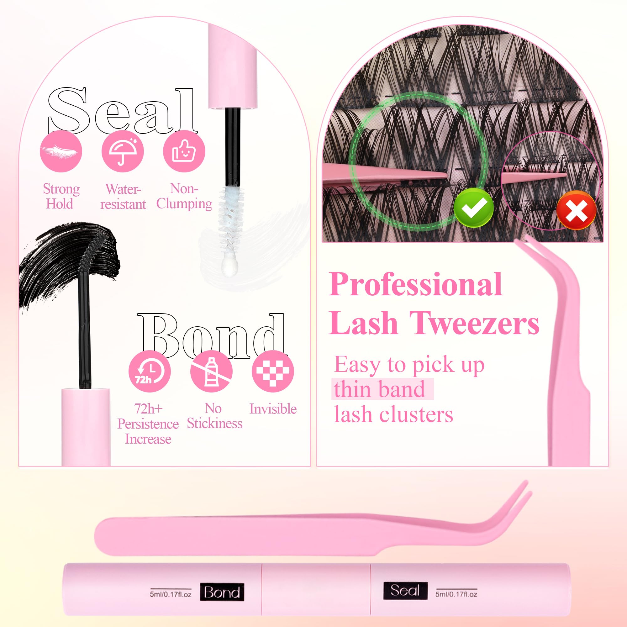 Kit d’application complet Wtvane pour une beauté à domicile.
