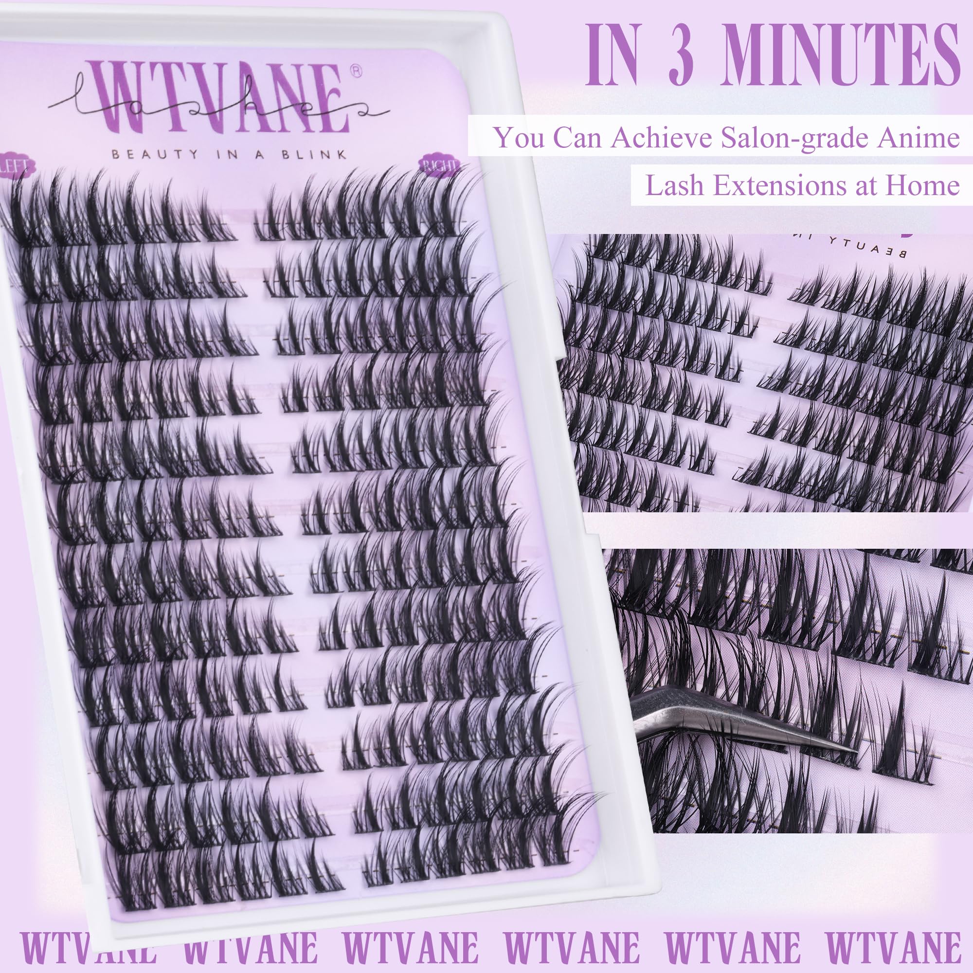 Wtvane utilisation à domicile: kit simple pour un rendu soigné.