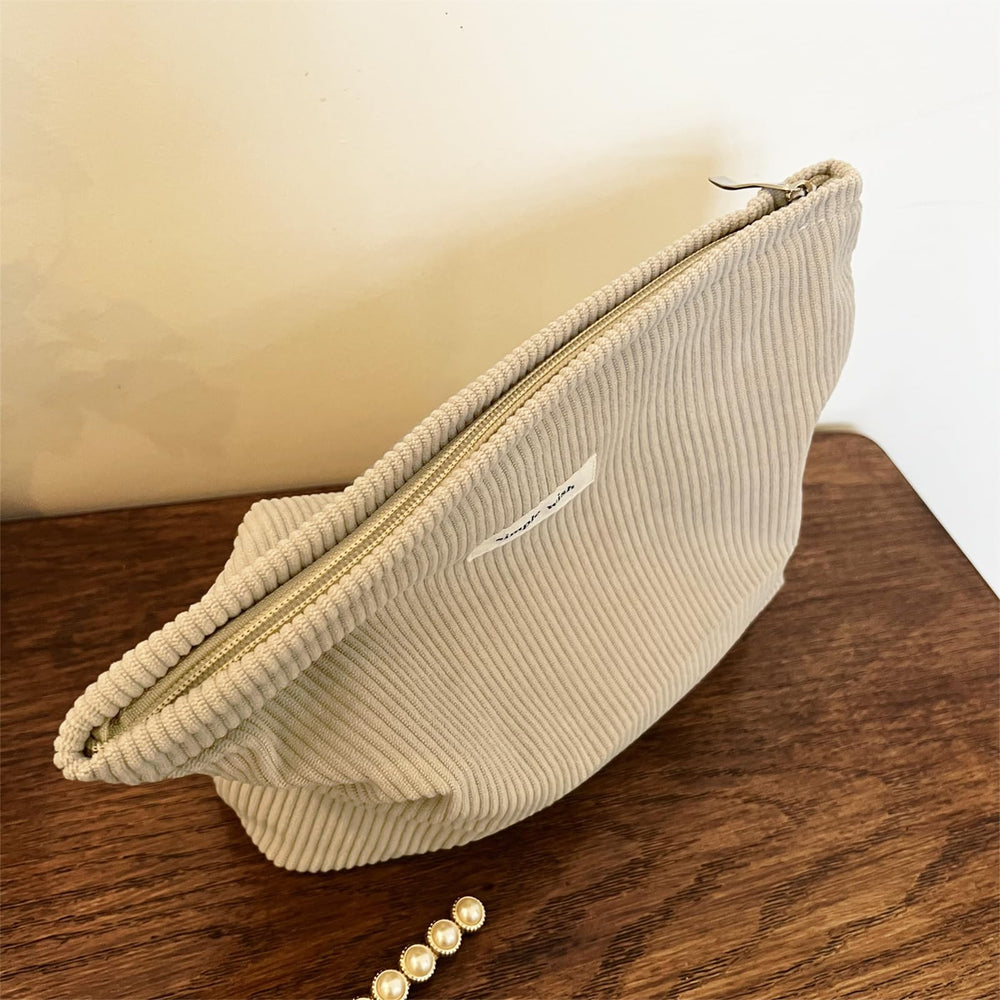 Wudygirl grande capacité, idéal pour maquillage et articles de toilette en voyage