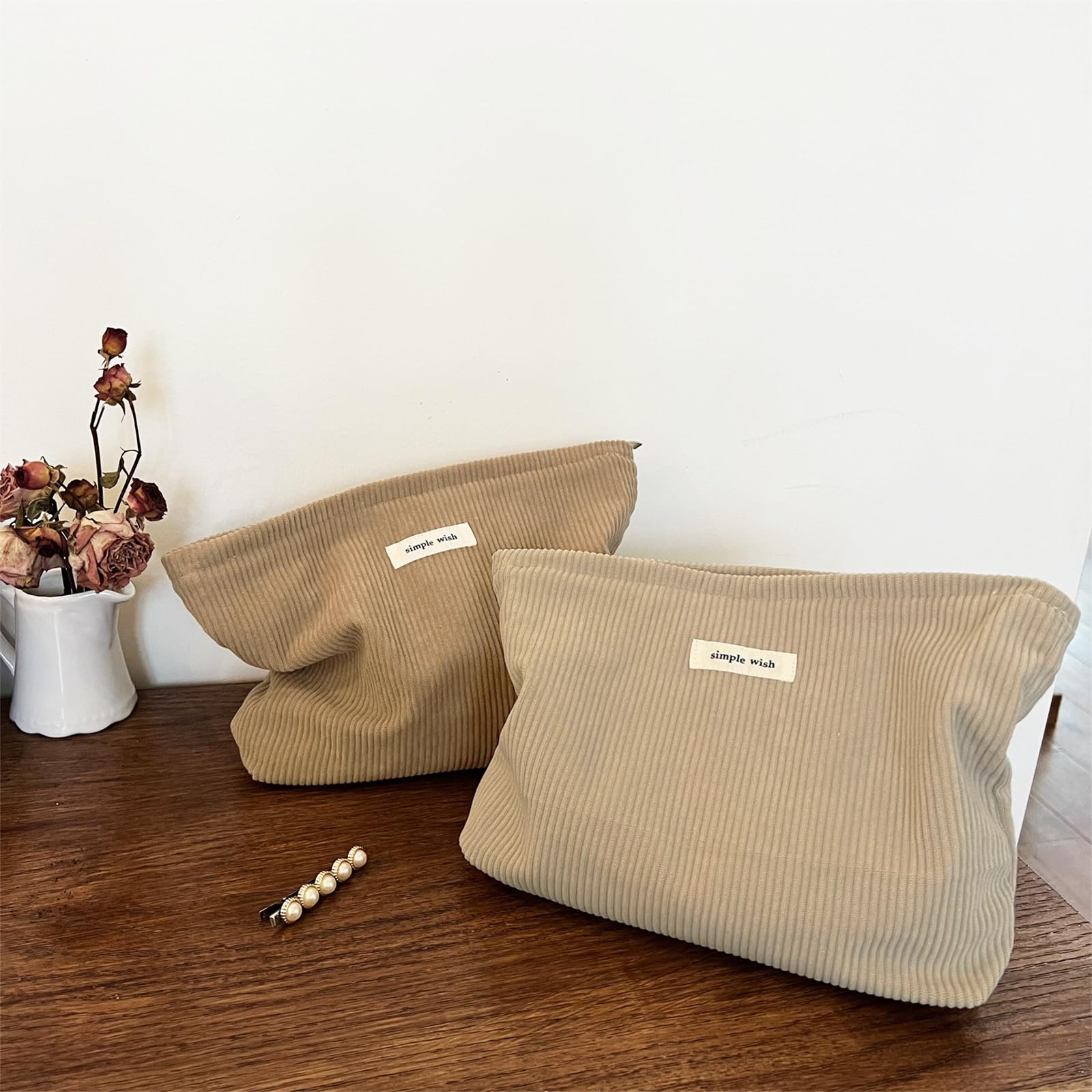 Trousse Wudygirl usage polyvalent, pratique pour sac, gym ou bureau