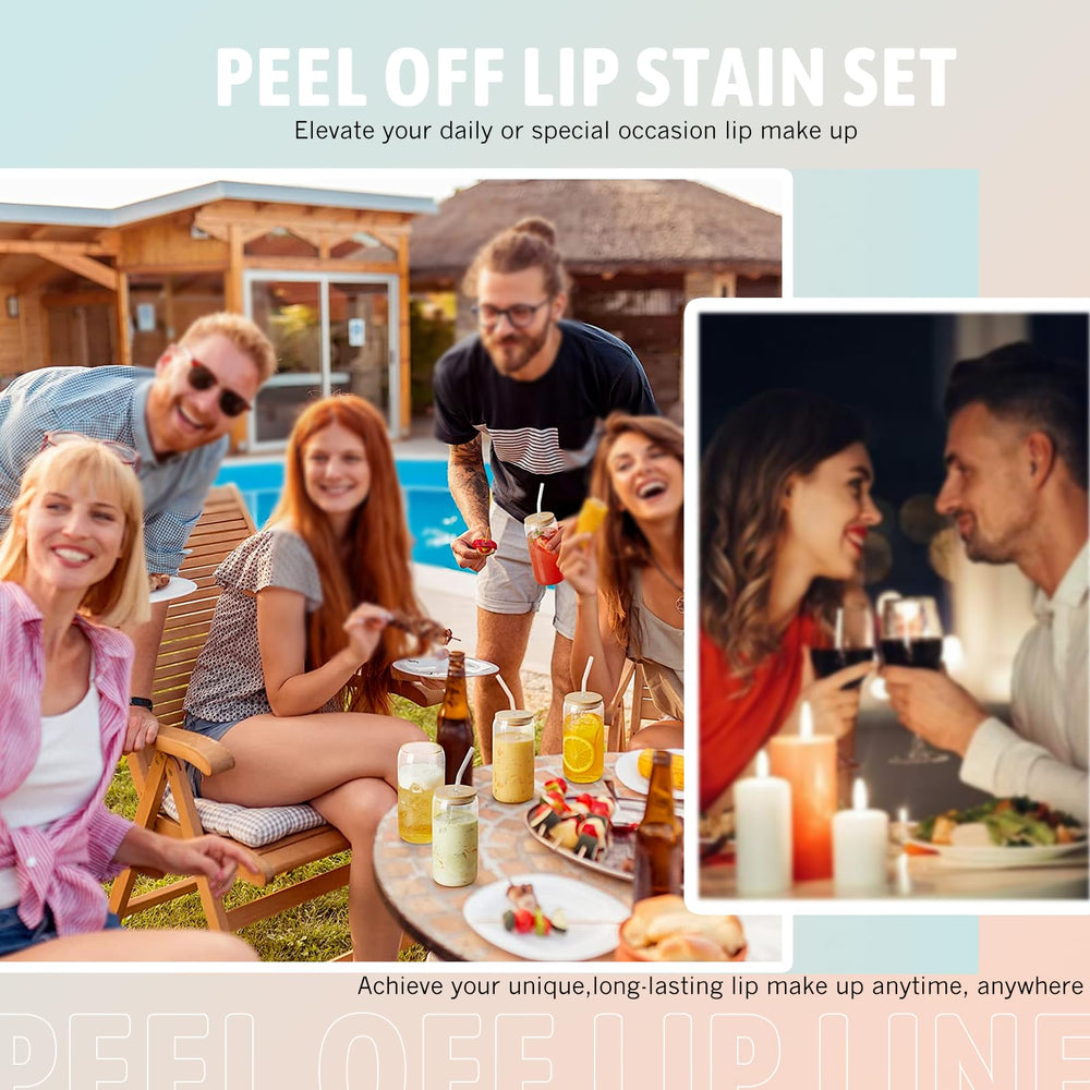 Wugbc résistance à l'eau lip stain offrant confort et tenue légère.