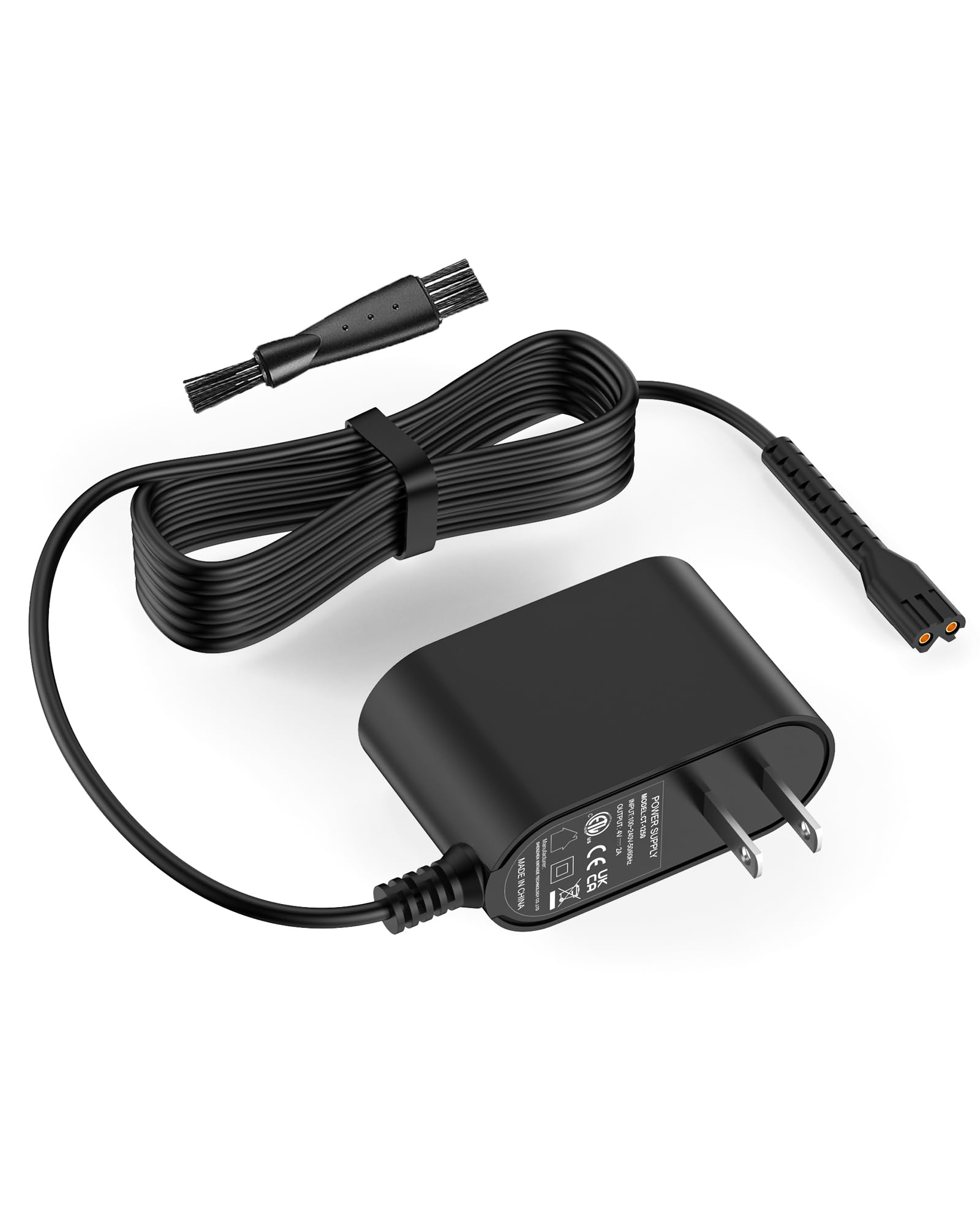 Chargeur WUKUR pour Wahl Magic Clipper 4V avec câble de 2 m, prêt à l’emploi.
