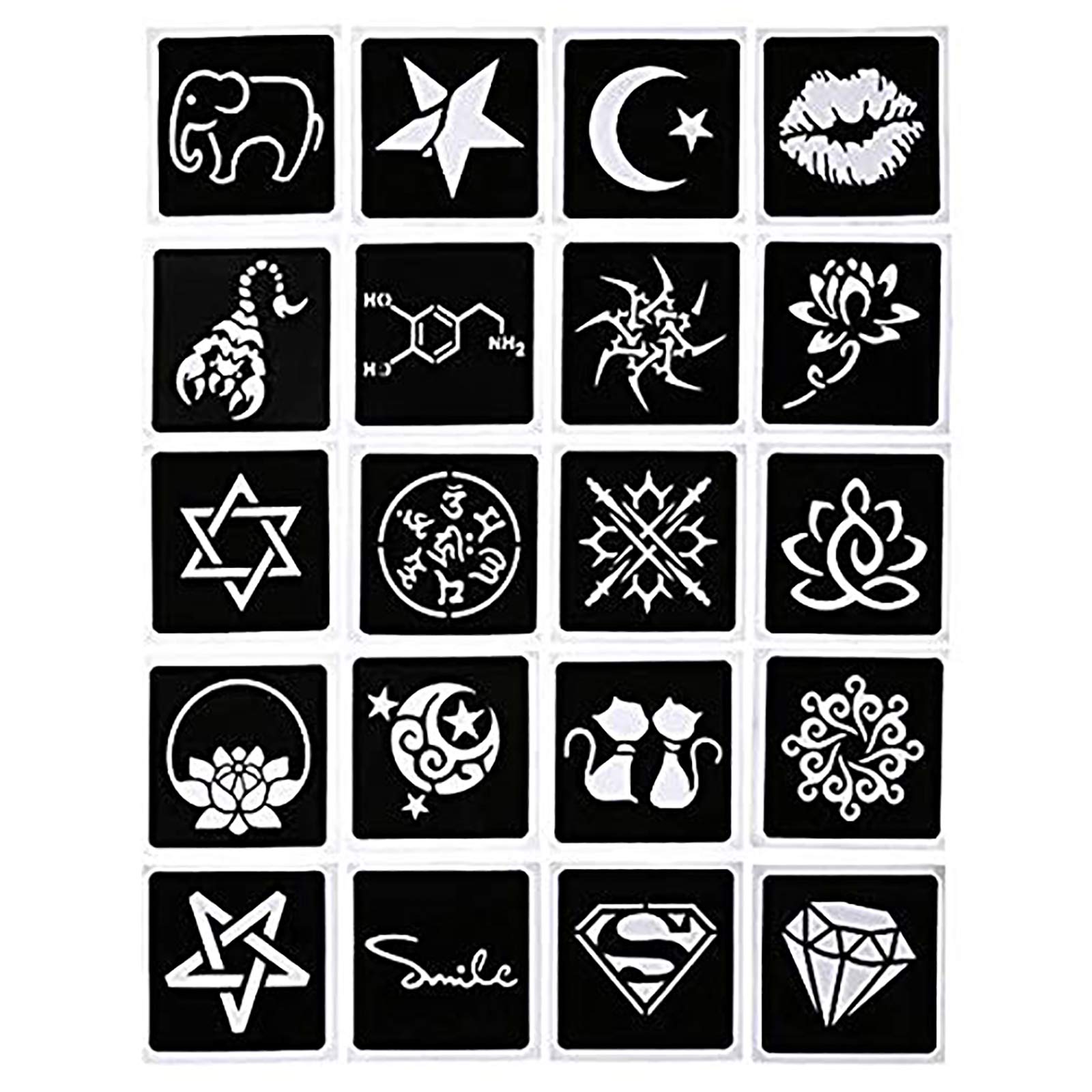 Cone de pâte tatouage noire Wumawu pour motifs nets et durables