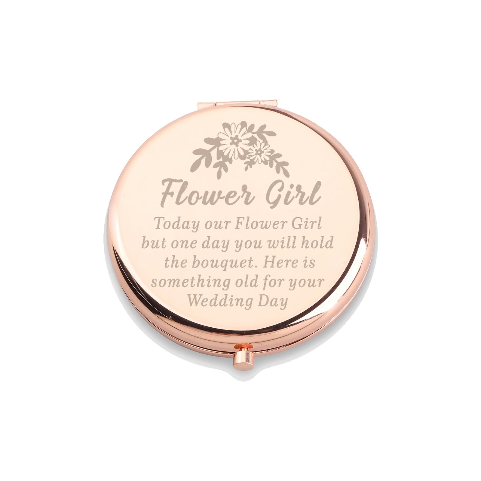 Miroir maquillage WUSUANED pour fille fleur, reflet net pour un maquillage précis