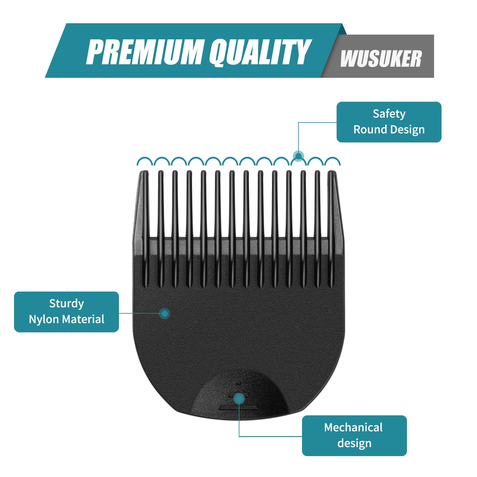 Garde de coupe Wusuker Lawn Mower 3.0, longueur 1/5–1/3 pouce pour réglages