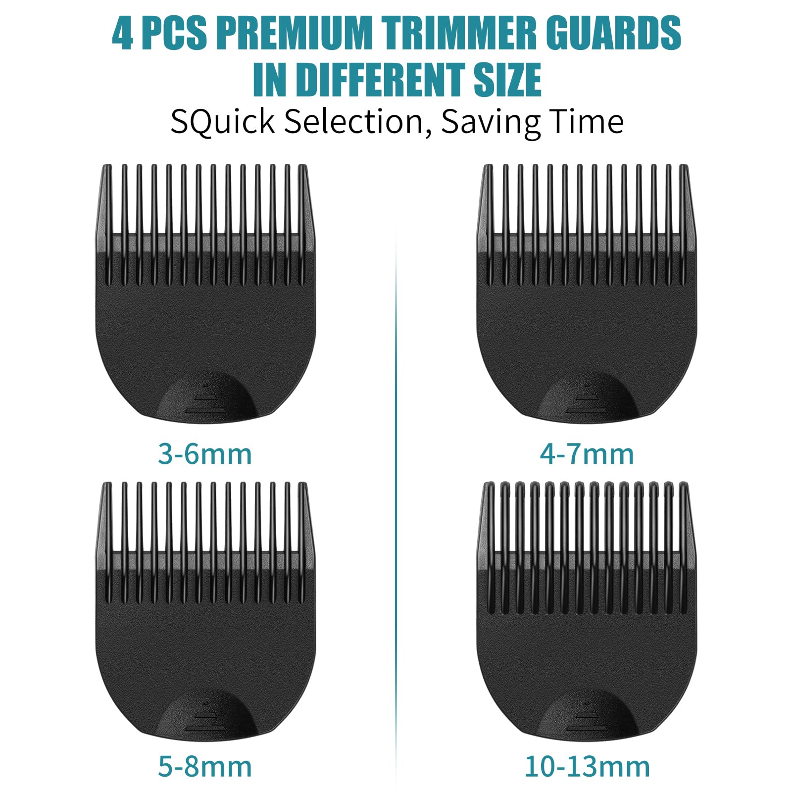 Garde de coupe Wusuker Lawn Mower 3.0, longueur 2/5–1/2 pouce pour couverture