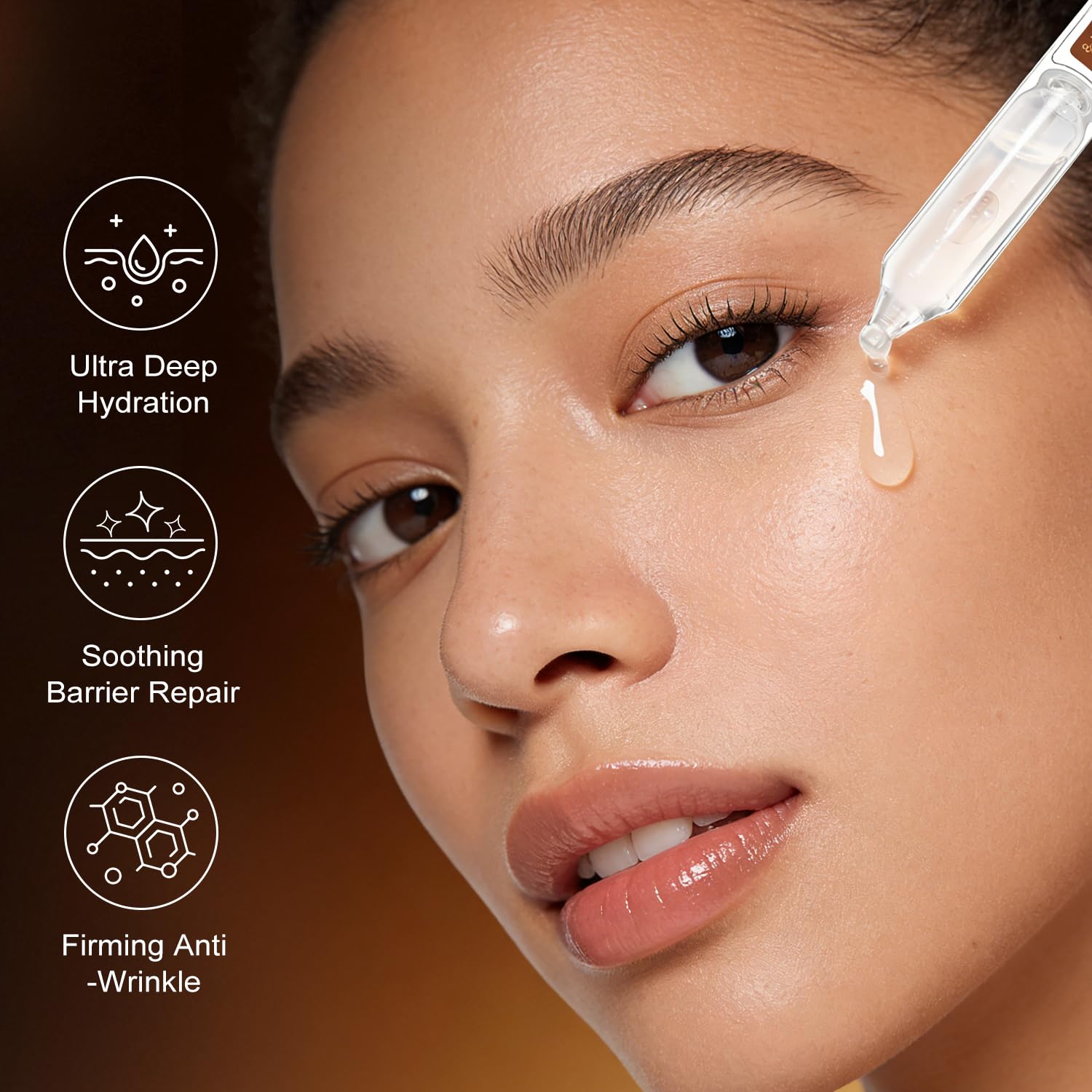 WXMX Sérum Ultra — huit formes HA pour hydratation en profondeur.