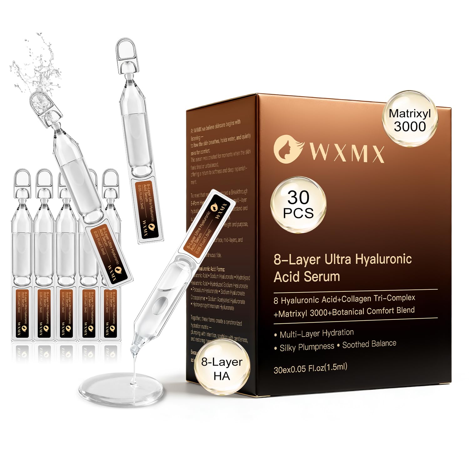 Idéal après un soin microneedling, routine post-traitement facile.