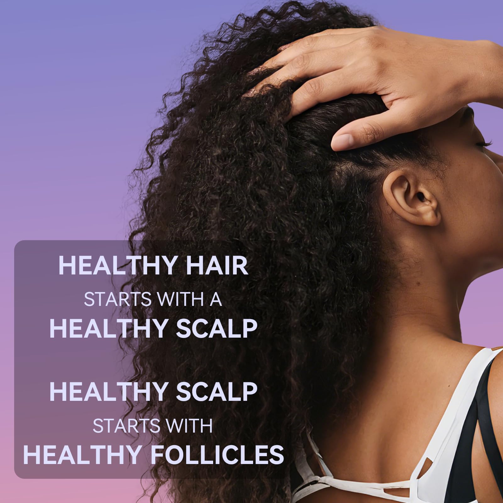 WXMX W-Regrow Pro – Application sur cuir chevelu avec massage rapide pour stimuler la circulation