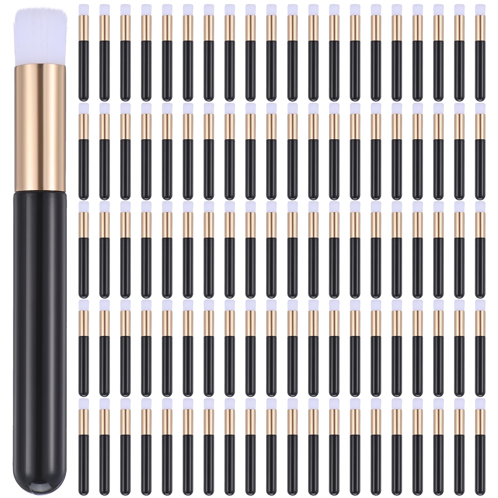 Brosse WY LIGHTING LEVEL, ensemble complet, pratique pour nettoyer les cils et partager.