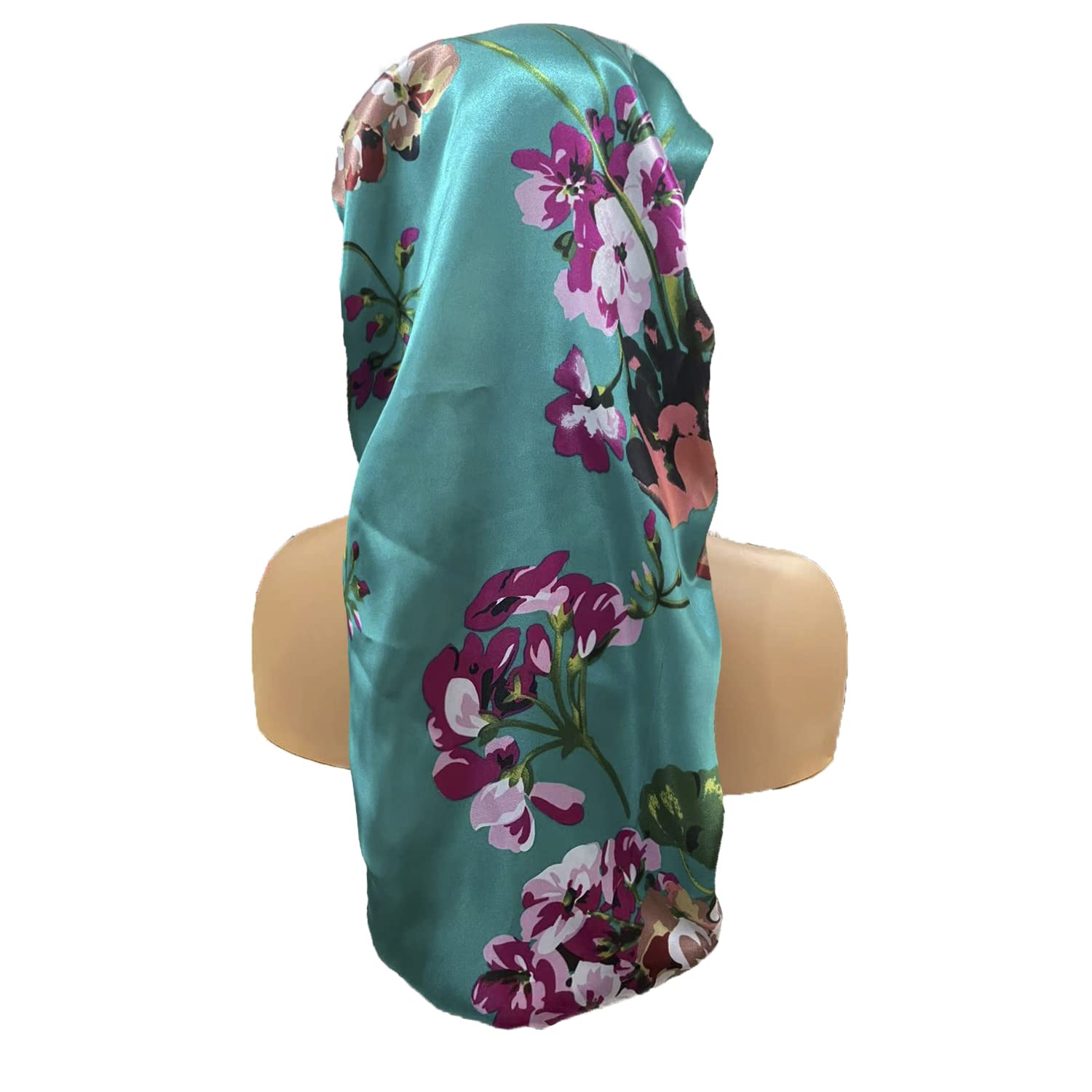 Bonnet satin Wzl Wlg grand format pour cheveux volumineux et coiffures généreuses