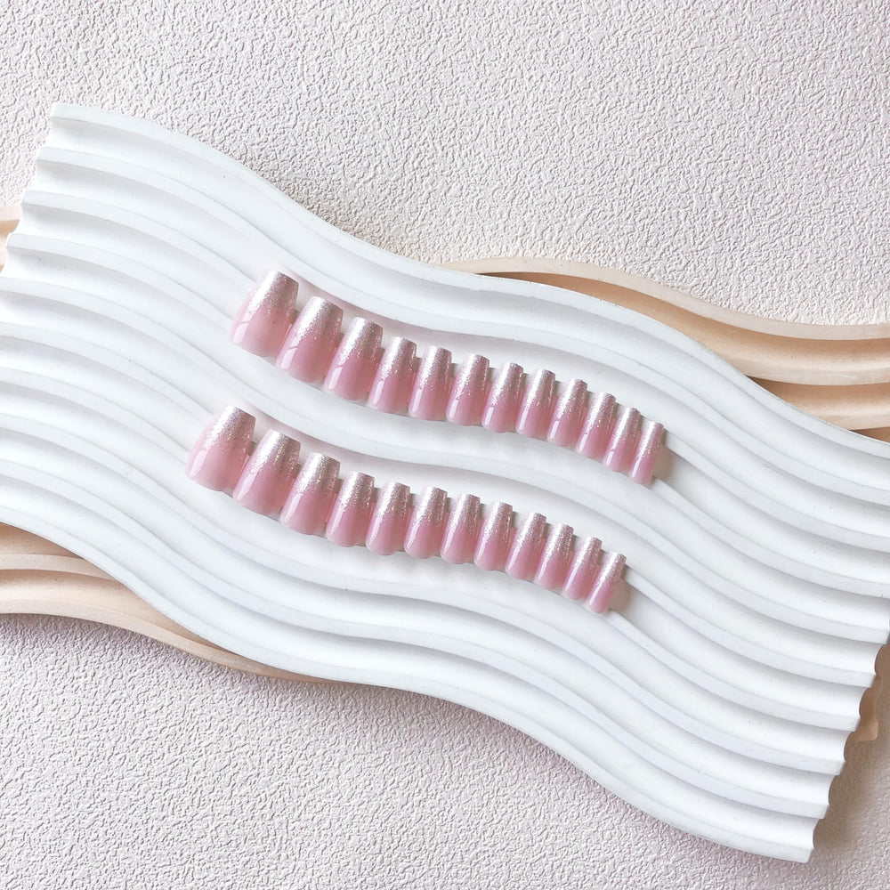 XCREANDO Ongles naturelles Rose, ajustement confortable au quotidien.