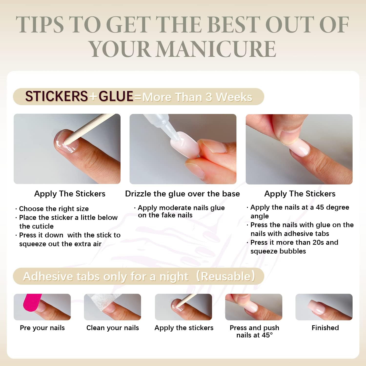 Économie et gain de temps: 10 minutes pour des ongles impeccables