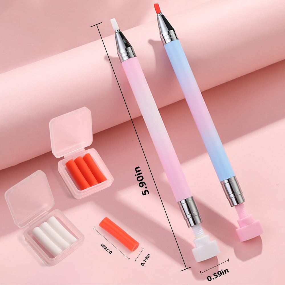 XEAOHESY ensemble de deux stylos pour diamant art, pratique et polyvalent.