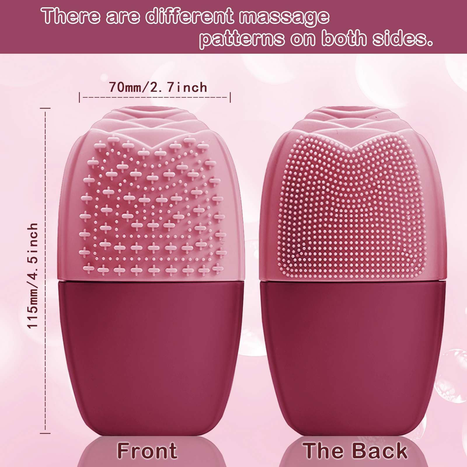 Design ergonomique XHJRI: prise facile et massage précis.
