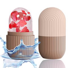 XHJRI rouleau glace visage, teint frais et revitalisé.