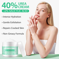 XIAMOFUZHOU Crème urée 40 % pour les talons – douceur et exfoliation légère.