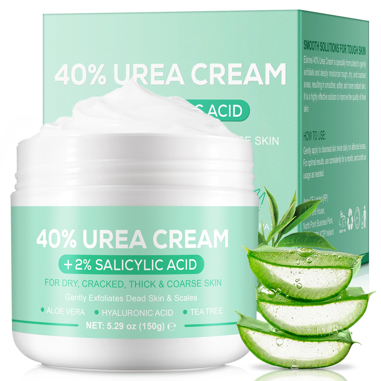 XIAMOFUZHOU Crème urée 40 % pour les pieds — hydratation intense et talons plus souples.