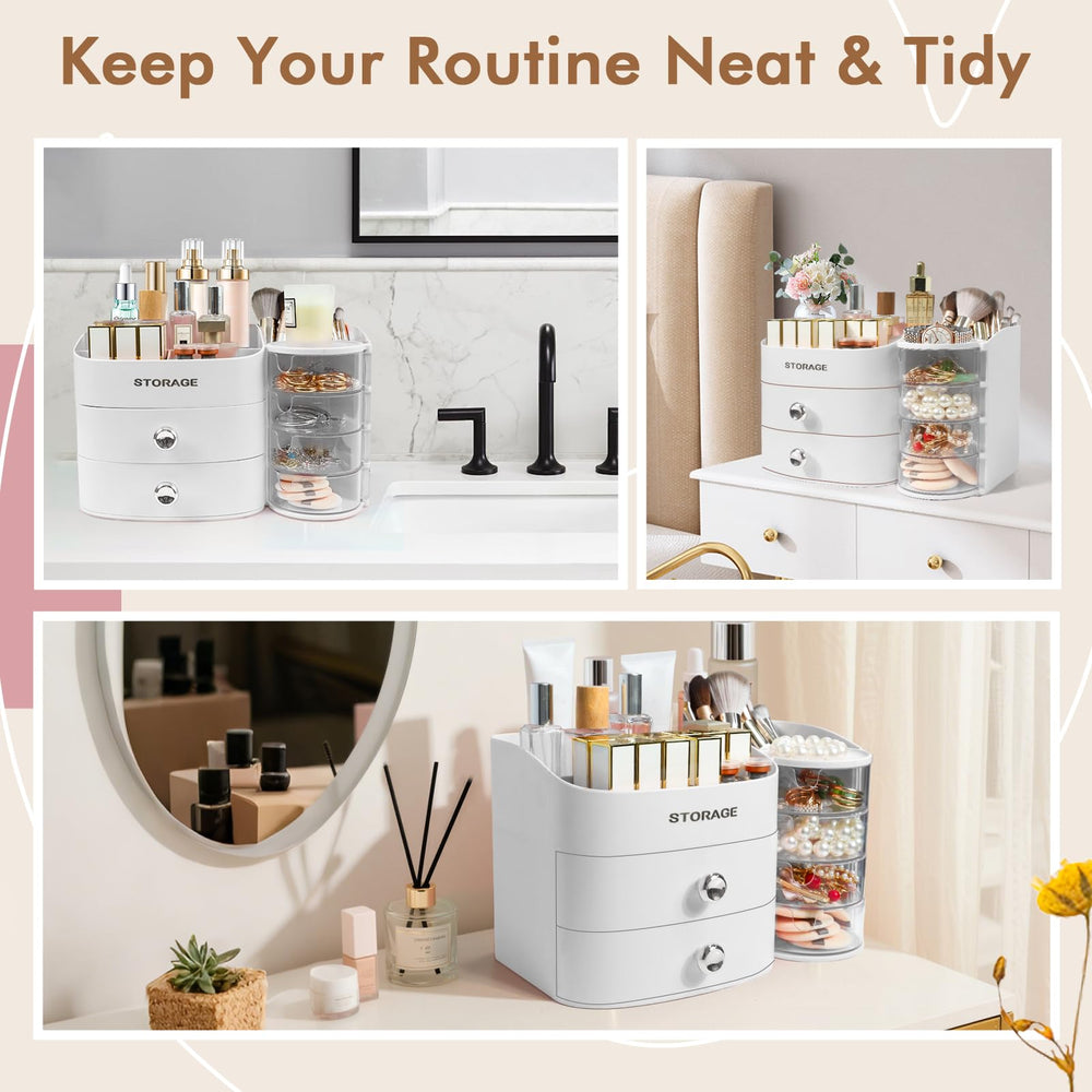 XIAPIA Rangement polyvalent pour cosmétiques et bijoux
