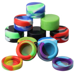 XIFEI contenants silicone cire 5ml rouge, rangement sûr et non collant