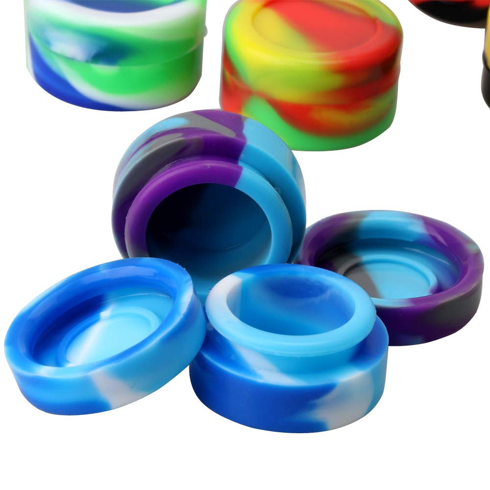 XIFEI contenants silicone cire 5ml vert, compatibles réfrigérateur et micro-ondes