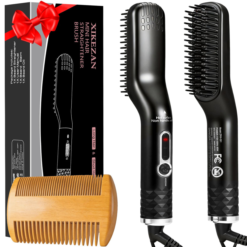 Xikezan lisseur barbe - prise double-voltage pour voyage