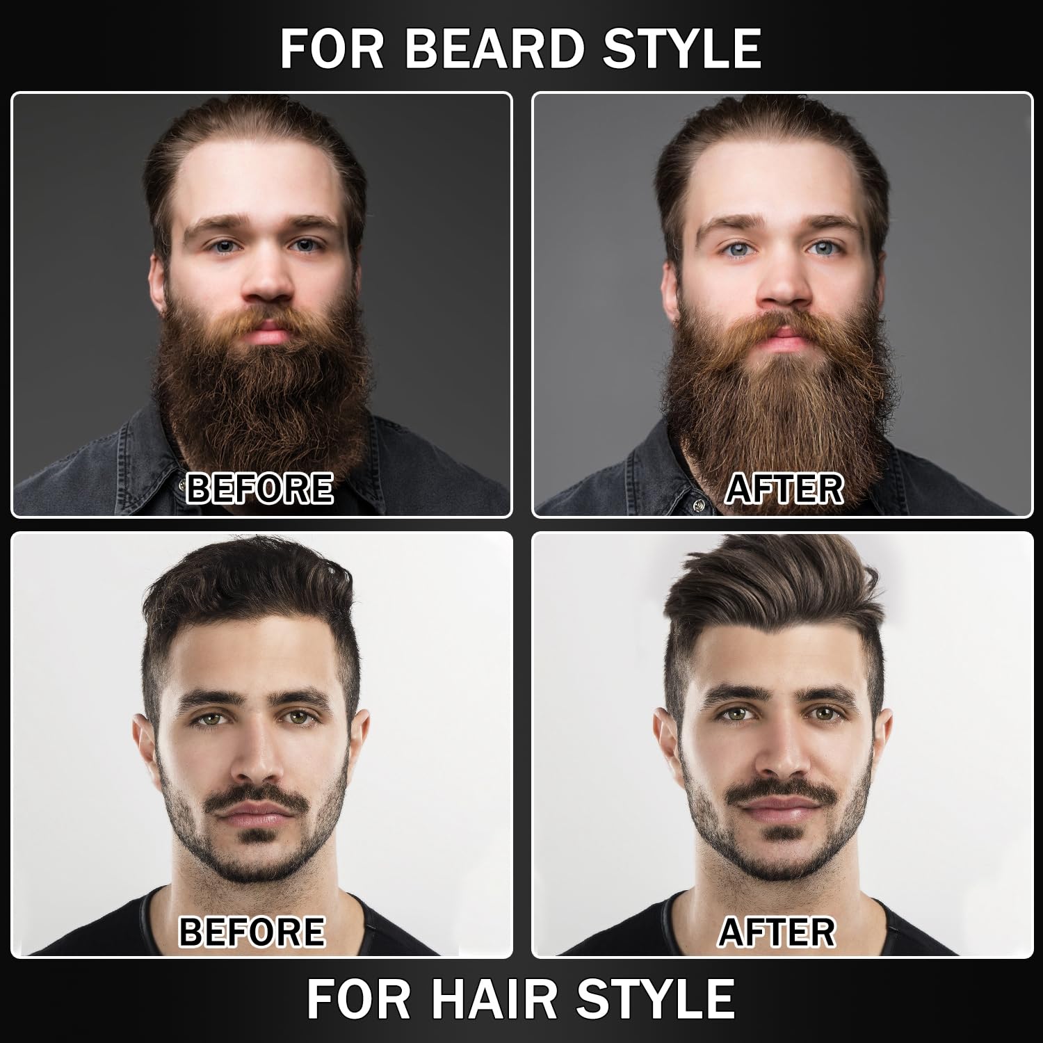 Xikezan lisseur barbe - technologie PTC et ionique pour un brushing lisse