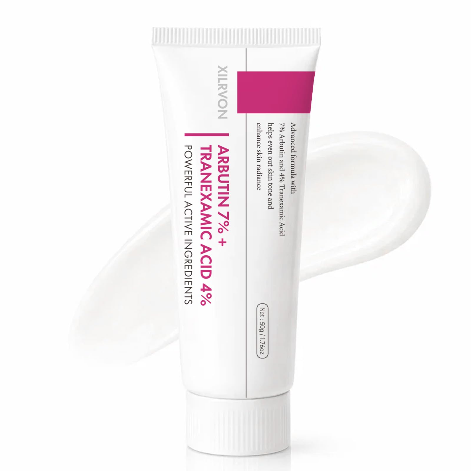 XILRVON pot crème Arbutine 7% TXA 4% : soin ciblé pour l’uniformité du teint