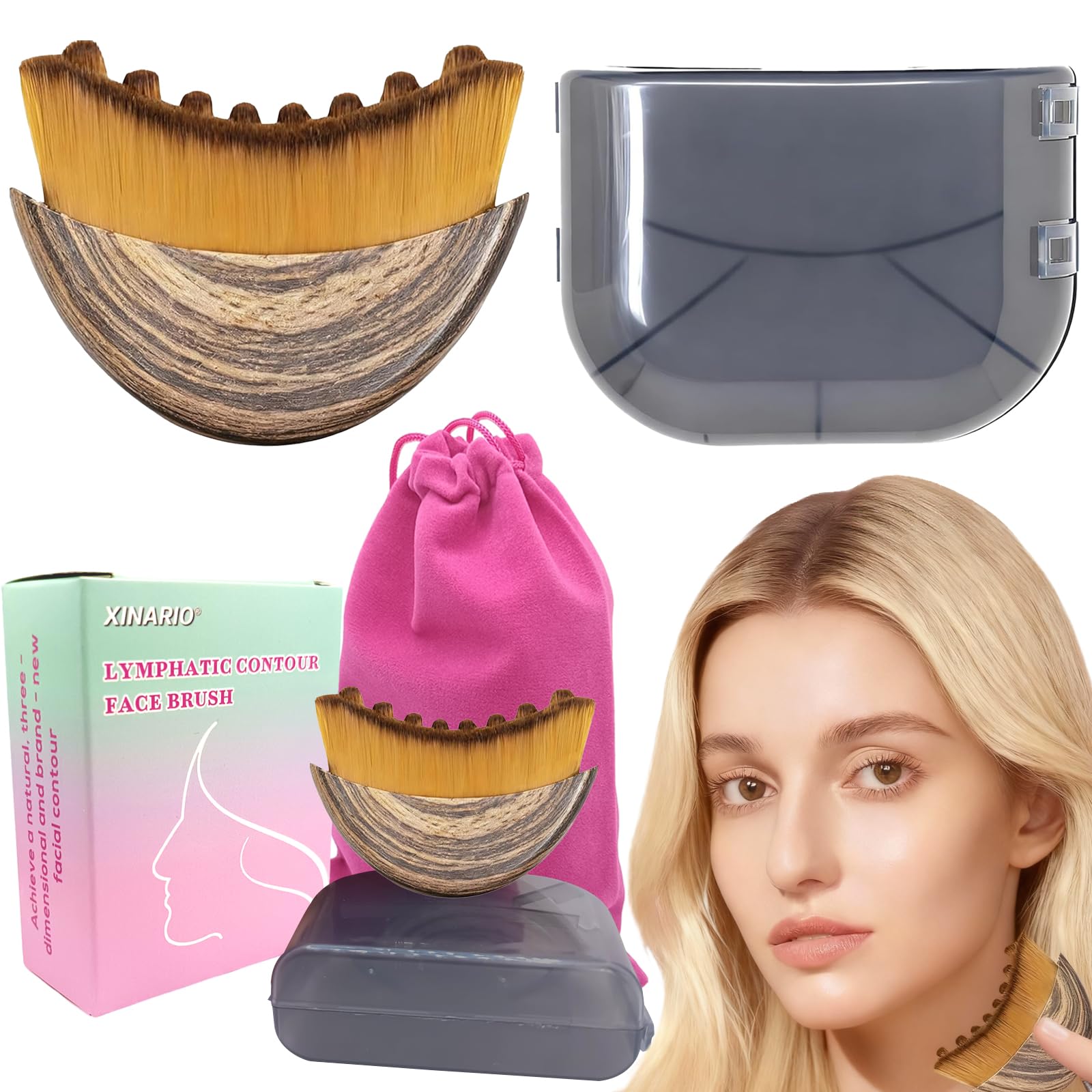 XINARIO cadeau soin visage Saint-Valentin, pratique et chic.