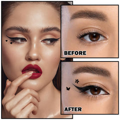 XINGXYUEL l’eyeliner tampon fleur pour des motifs flatteurs et faciles.