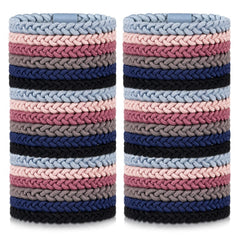 Xinnun, bandes-cheveux elastiques arc-en-ciel, parfaites pour des coiffures rapides et pratiques.