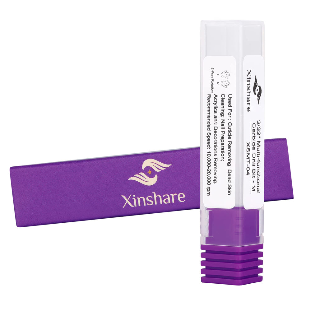 Xinshare mèche double-face pour nettoyage sous-ongle sans douleur.